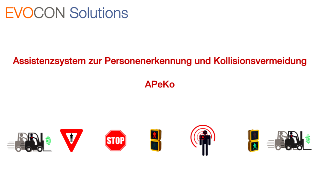 Safety and avoid collisions with work staff
