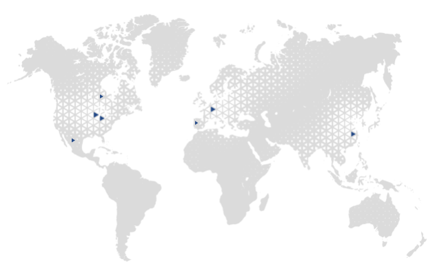 EVOCON Global Network map